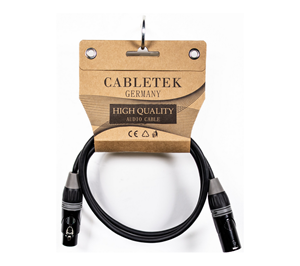 DMX cable ready 1 meter model DMX1 from CABLETEK