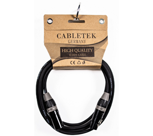 DMX cable ready 3 m, model DMX3 from CABLETEK