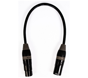 DMX cable transfers 3pin female 5pin male 30 cm long model DMX3F-5M/0.3m from CABLETEK