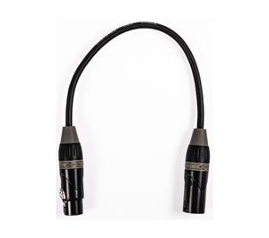 DMX cable transfers 5pin female 3pin male 30 cm long model DMX5F-3M.0.3m from CABLETEK