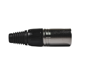 Connector LR male cable 3 pin economic XMC3E
