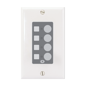 Panel four buttons from the ARC series in white color