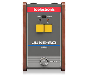 CHORUS pedal model JUNE-60 CHORUS from TC ELECTRONIC