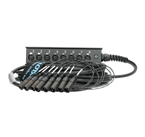 Multi cable ready 8 inputs, 15 m long KLOTZ