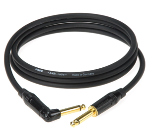 Musical instrument cable 3 m PL-PL angled - straight KLOTZ