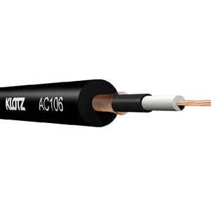 Professional coaxial guitar cable model AC106SW from KLOTZ