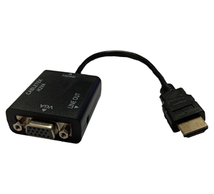 HDMI to VGA + AUDIO cable model H2VA