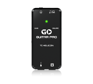 Portable sound card for guitar model GO GUITAR PRO from TC Helicon