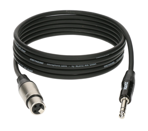 Cable PLS - XLR female, 10 m long, model GRG1FP10.0 from KLOTZ