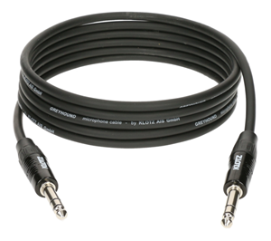 PL to PL stereo analog sound cable 6 meters long model GRG1PP06.0 from KLOTZ