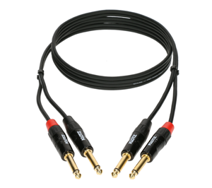 Professional 2xPL-2xPL cable, 3 m long, model KT-JJ300 from KLOTZ