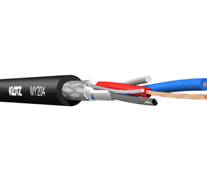 Microphone and musical instrument cable, black, model MY204SW from KLOTZ
