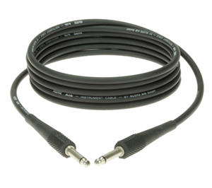 PL-PL musical instrument cable, 4.5 m long, black, model KIK4.5PPSW from KLOTZ
