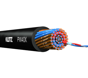 Multi cable 20 lines, each line from a numbered sleeve model PW-20 from KLOTZ