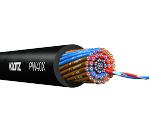 Multi cable 24 lines each line from a numbered sleeve model PW-24 from KLOTZ