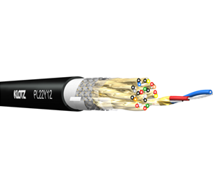 Multi cable (multi-wire) 8 lines model PL22Y08 from KLOTZ