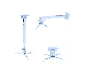 Hanging arm for a projector from 43 cm to 65 cm, white ATLASTAND ASPCM