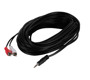 Cable PL 3.5 mm male to 2 RCA male 10 meters model CTL-3.5-2RCA/1 from CABLETEK