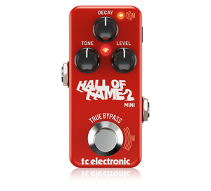 Mini reverb pedal with TonePrint technology