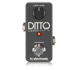 Mini looper pedal with recording up to 5 minutes