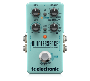 Harmonizer effect for guitar with TonePrint technology