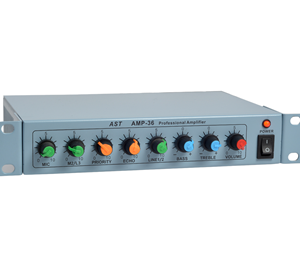 Compact amplifier model AMP-36 from AST