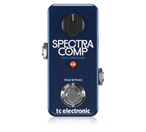 Compressor pedal for bass with TonePrint technology