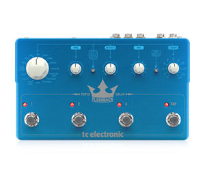 Delay pedal with TonePrint technology and 16 delay types