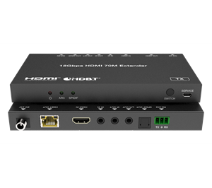 HDBaseT extension set model EHB70A from HDCVT