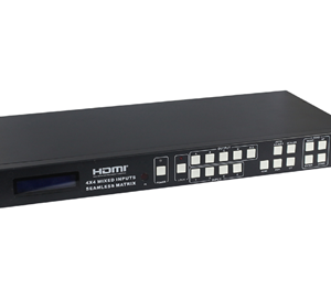 HDMI/VGA matrix with 4 inputs and 4 outputs