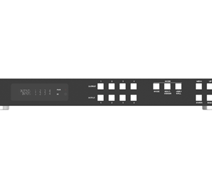 Matrix 4 inputs 4 outputs HDMI 18G 4:4:4 SEAMLESS & VIDEO WALL controlled RS-232/IR/network model HDCVT MXB44VM