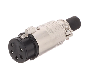 Female EP connector for 5 pin cable