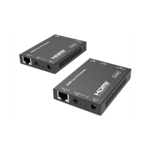 HDMI/IR extension set up to a distance of 150 m Over IP, supports 1080P60 H.265 model HDCVT E5200