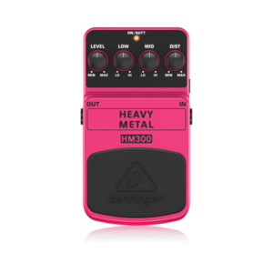 Distortion pedal