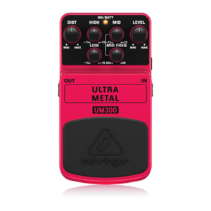 Distortion pedal with EQ