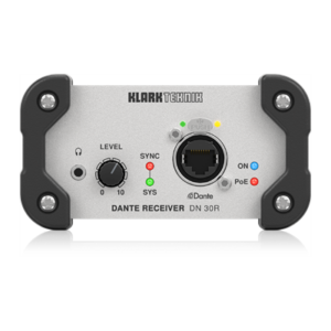 DANTE to analog converter
