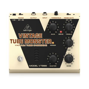 Overdrive pedal vacuum lamp