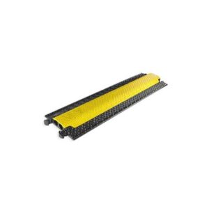 Cable protector 2 channels, load up to 2 tons, height 4.5 cm